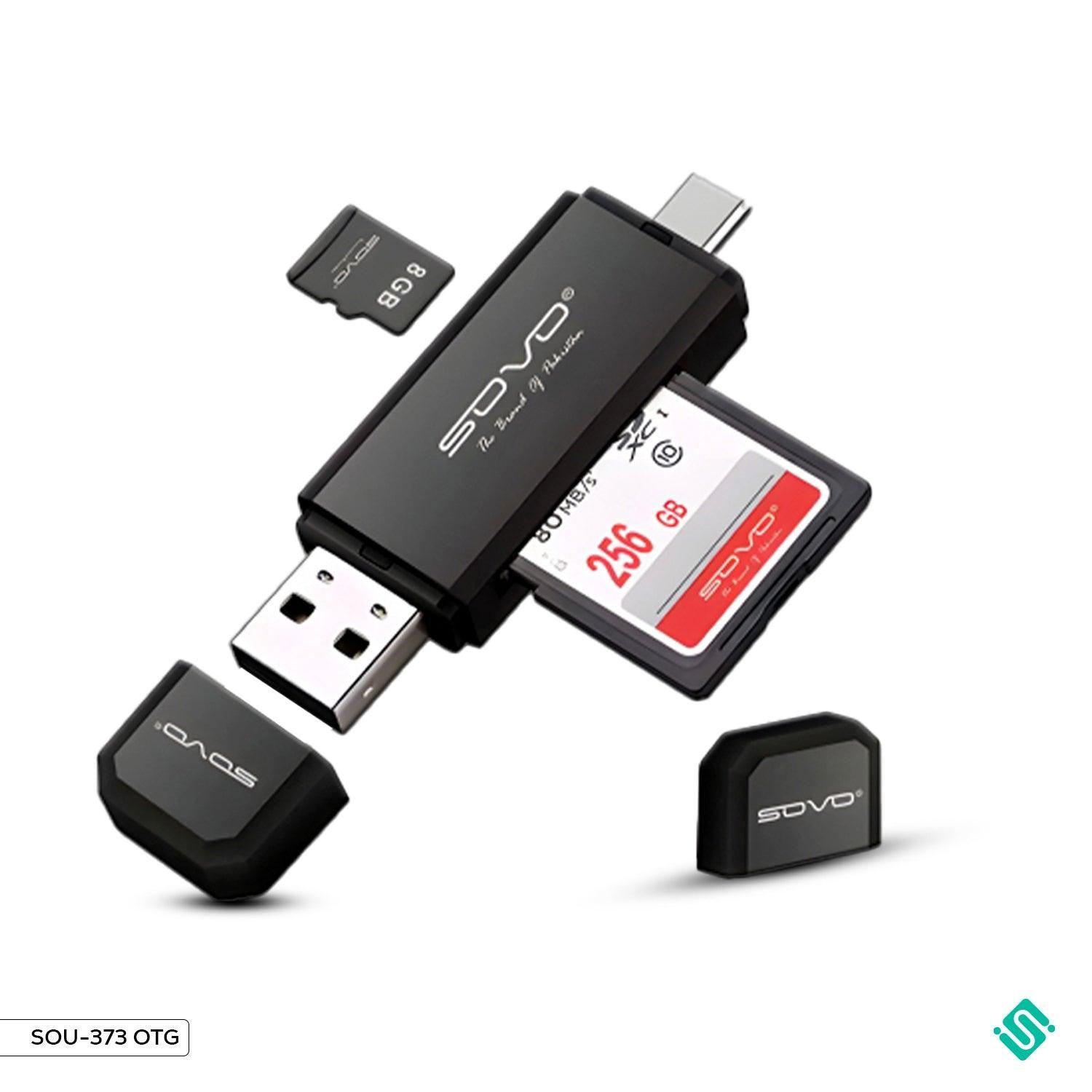 SOU-373 CLICK SERIES  TYPE-C OTG CARD READER